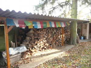 Abri à bois