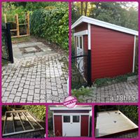 Assemblage cabane de jardin