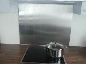 Protection de cuisine en inox  