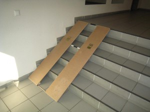 Rampe d'escalier  
